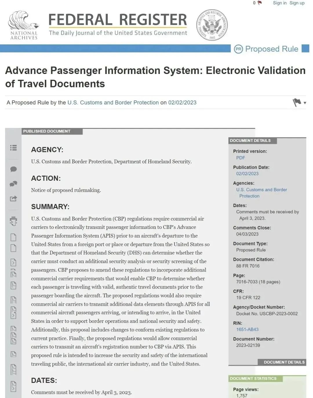 獲得美國簽證注意入境新規(guī)