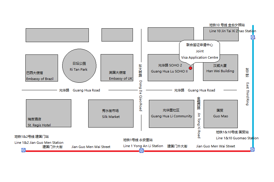 北京匈牙利簽證中心地址